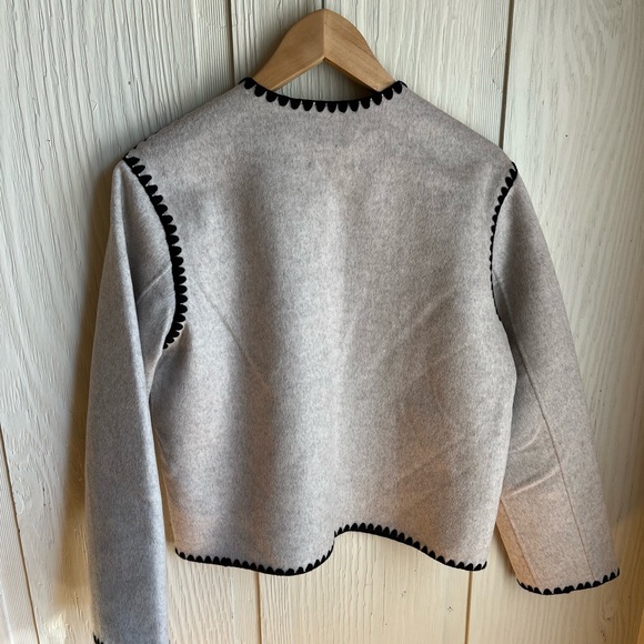 Rails Beige and Black Accent Blazer - Picture 8 of 10